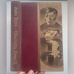 1942 Jane Eyre by Charlotte Bronte Vintage Hardcover Book